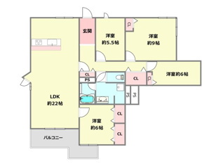 【間取り】 間取り