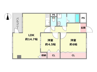 【間取り】 間取り