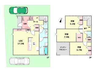 【間取り】 間取図