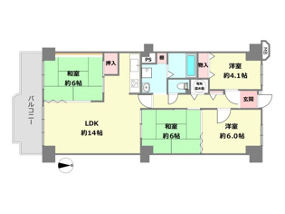 【間取り】 間取り