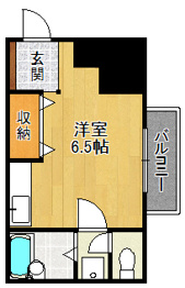 【間取り】 フレグランス宝塚の間取り