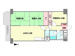 【間取り】 間取り