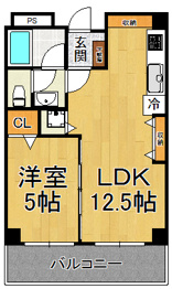 【間取り】 エトール4の間取り