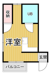 【間取り】 敷地内駐輪場あり