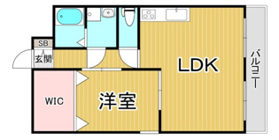 【間取り】 イマキタハイツ18の間取り