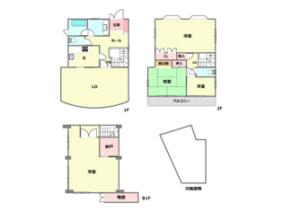 【間取り】 間取り