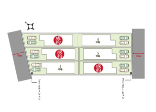 【間取り】 区画図