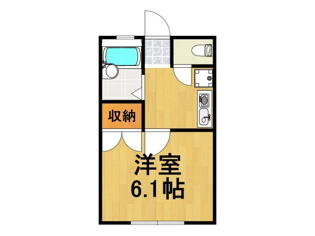 【間取り】 レオパレスサウスコートの間取り