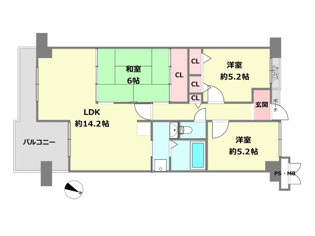 【間取り】 間取り