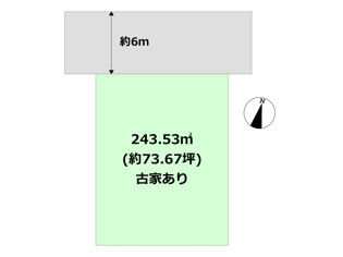 【間取り】 川西市清和台東1丁目売り土地の間取り