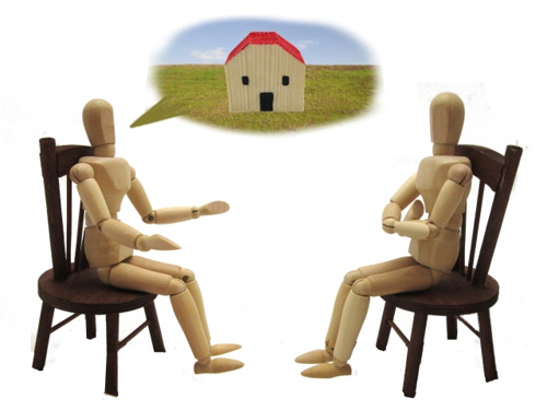 立ち合いの準備