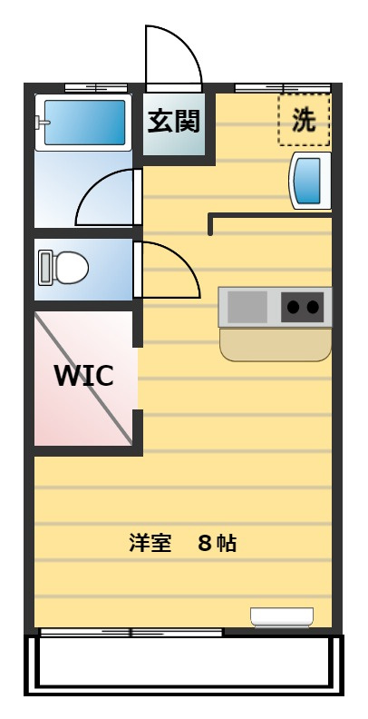 JフラッツE 間取り