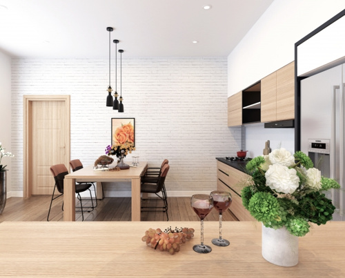 オープンハウス開催に向けて準備中の家