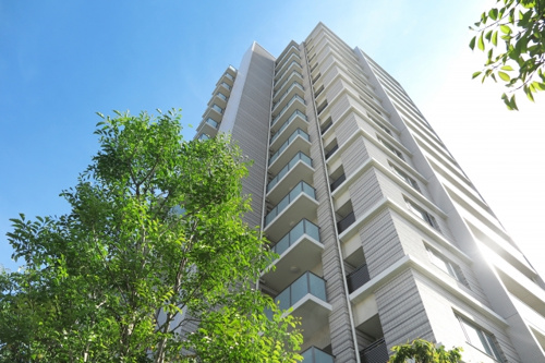 マンションの外観