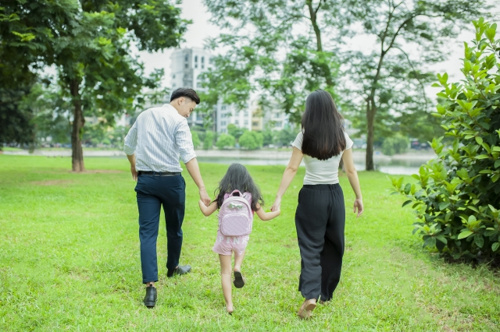 箕面市在住の子育てファミリー
