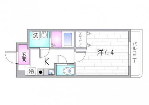 コンフォール南風呂画像