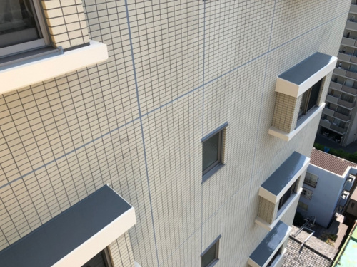 RC造マンション外壁タイルの修繕費