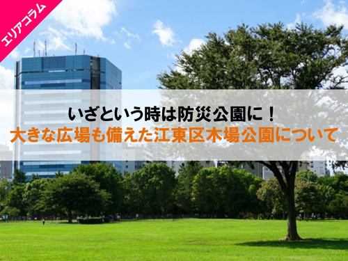 江東区の木場公園