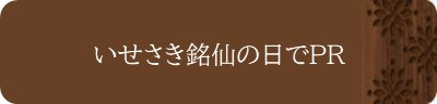 <いせさき銘仙の日でPR>