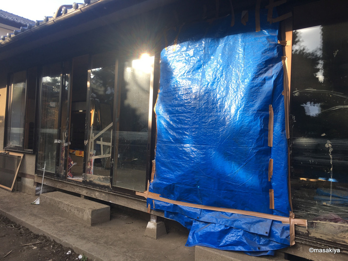 長野市 赤沼 被災地