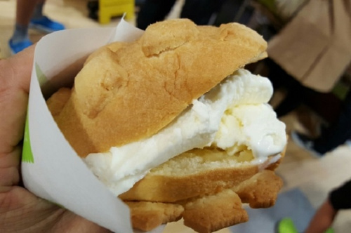 アイスメロンパン