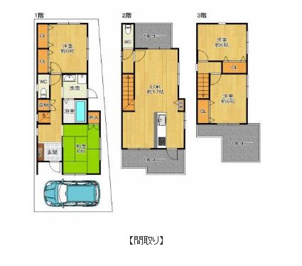 西淀川区千舟3丁目にある中古一戸建ての特徴とは?
