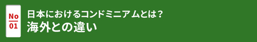日本におけるコンドミニアムとは?海外との違い