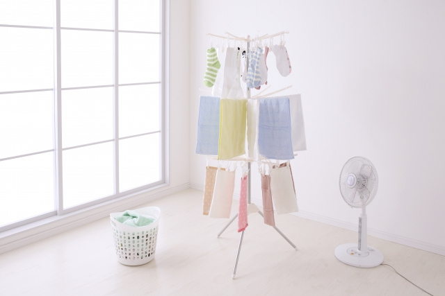 浴室乾燥機がない物件で部屋干しの方法