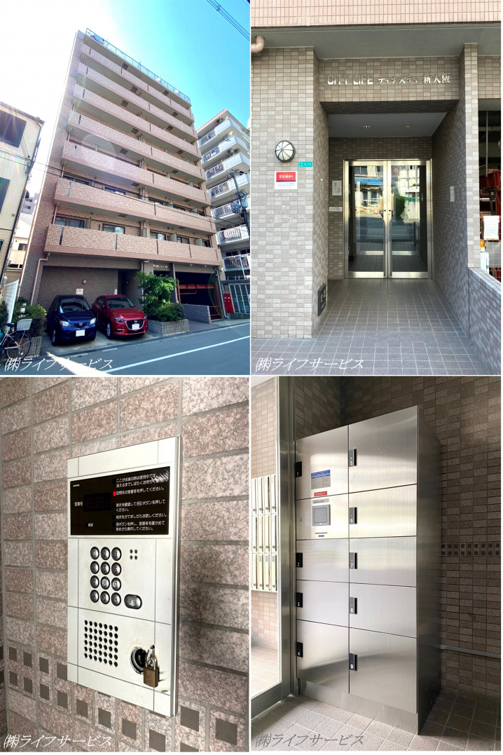 CityLifeディナスティ新大阪の外観共用部