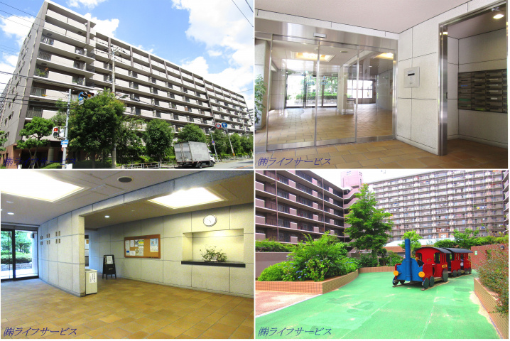 ソシエ北大阪弐番館の外観共用部
