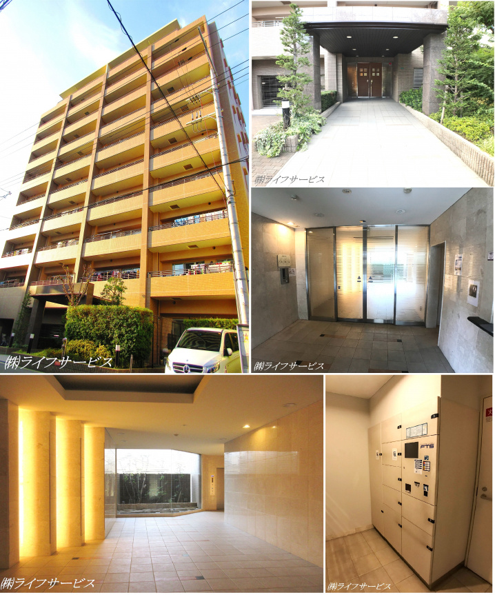プラウド塚本の外観共用部