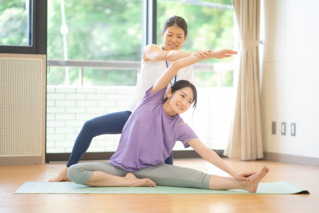 準備運動は気持ち良さ重視で!