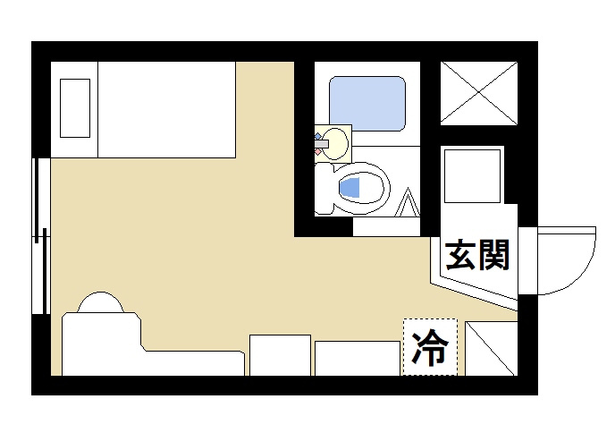 学生寮のイメージ 奈良女子大学の学生寮(管理棟・3棟・A棟)の間取り