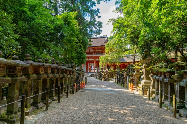 ③春日大社&④春日山原始林