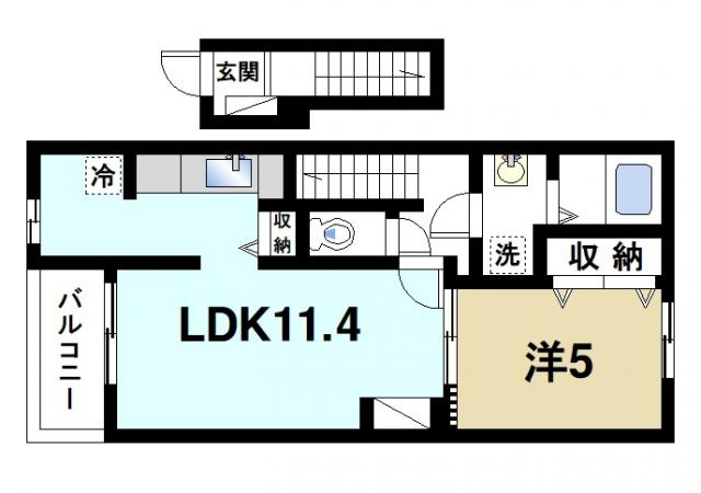 ルナ ヒルズの間取り図2