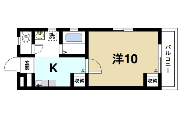 グラン メゾン(東井戸堂町)の間取り図1