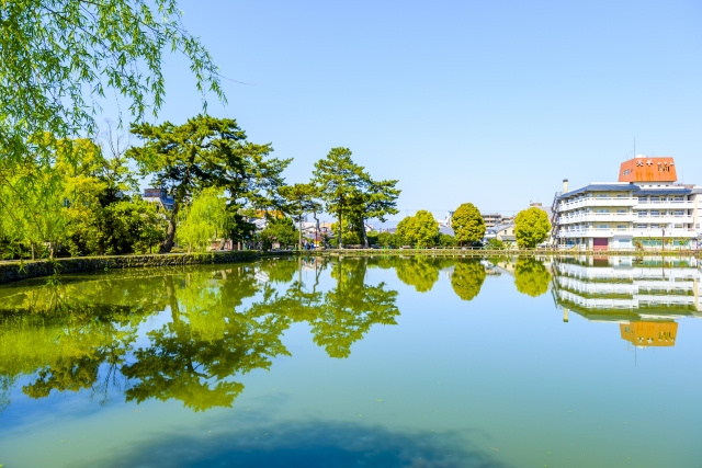 ハイキングに適している奈良県内の湖沼