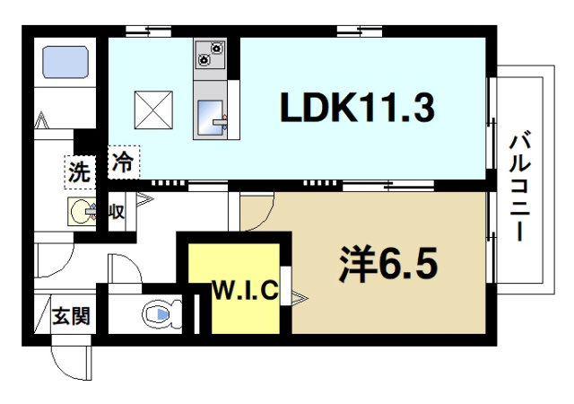 サンロイヤル Ⅱの間取り図2