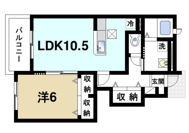 アルカンシエル・ベルの間取り図1