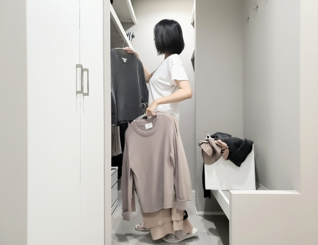 衣服をたくさん持っているなら借りる部屋は収納重視で