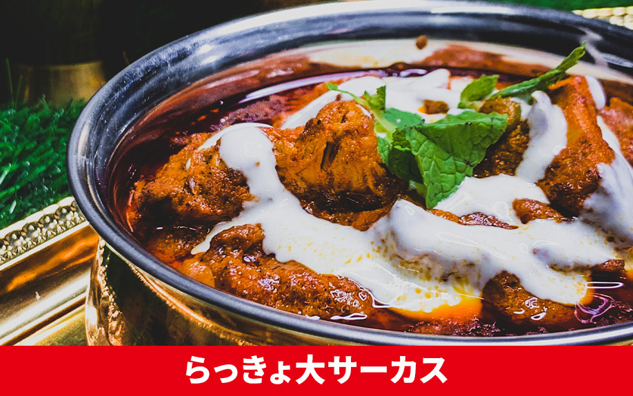 札幌市白石区のスープカレー③らっきょ大サーカス