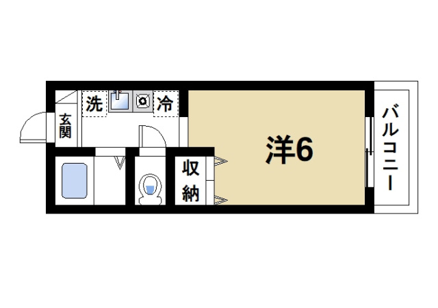和光天理ビルの間取り図2