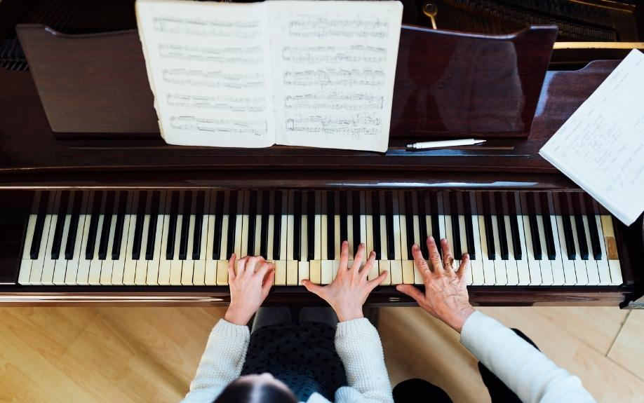 大阪市天王寺区にある「うえはミュージックフォレスト」のコース