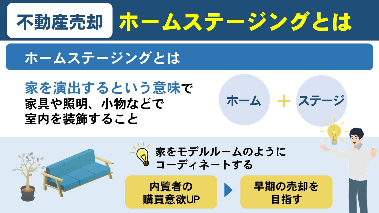 家の売却時に実施したいホームステージングとは?