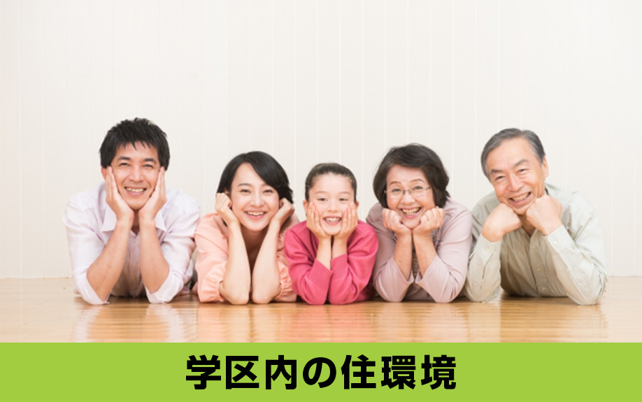 愛知県名古屋市中区にある名古屋市立大須小学校の学区内の住環境