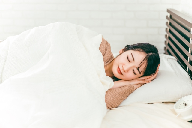 睡眠の質を高めるのも大切