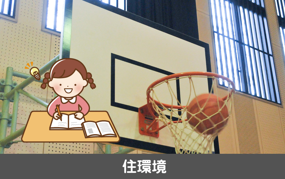 愛知県名古屋市中村区にある日吉小学校の学区の住環境