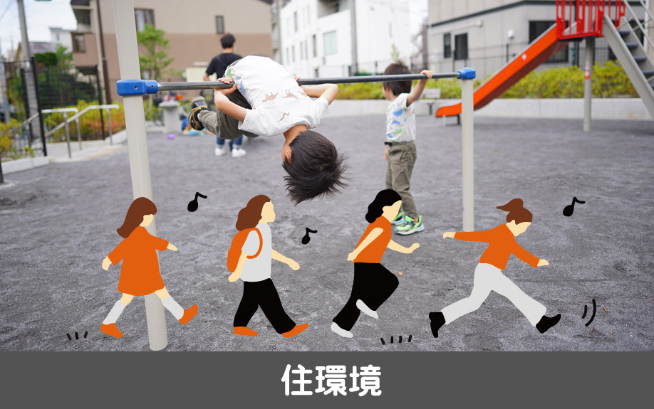 愛知県名古屋市中村区にある名古屋市立ほのか小学校区内の住環境
