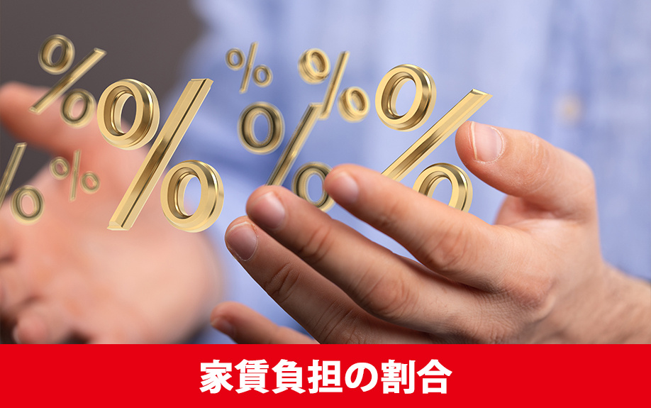 同棲カップルの家賃負担の割合について