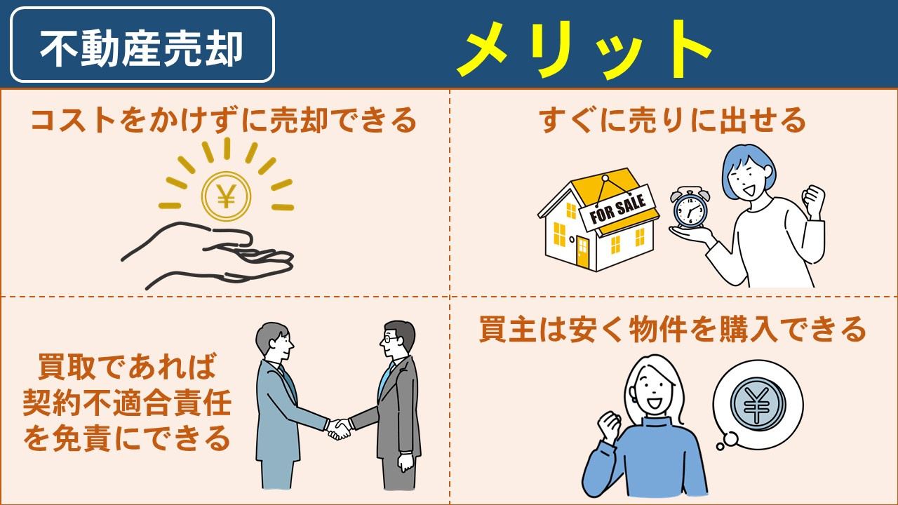 現状渡しで不動産売却するメリットとは